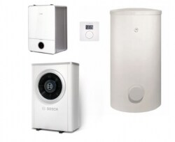 Bosch Logapak Compress 7000i AWE 17,SH290 RW,CR10 Пакетна пропозиція 