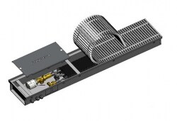 Внутрипольный конвектор Cooltherm Hottherm 80x300x1250 с естественной конвекцией