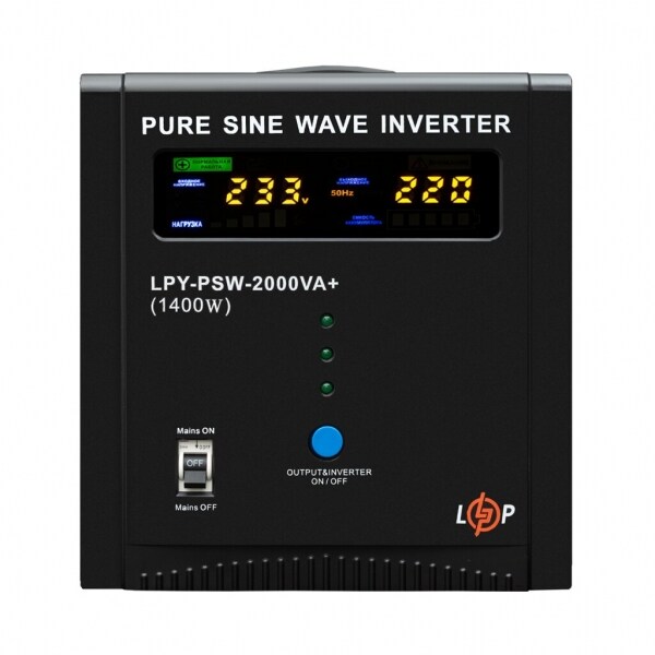 LogicPower 24V LPY-PSW-2000VA+ (1400Вт) 10A/20A (22873)